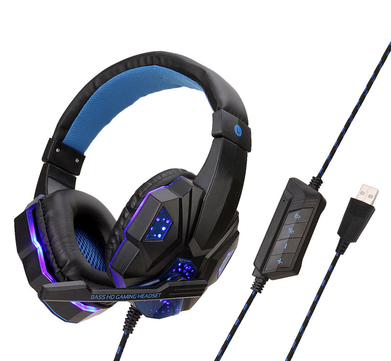Elite RGB Gaming Headset - Professional Wired Headphones with Microphone for PC, PS4 & Mobile Gaming