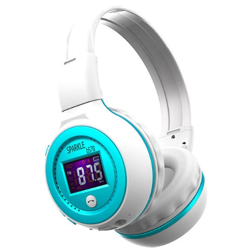 ZEALOT B570 Wireless Bluetooth Headset - Premium Stereo Sound with FM Radio & Memory Card Support