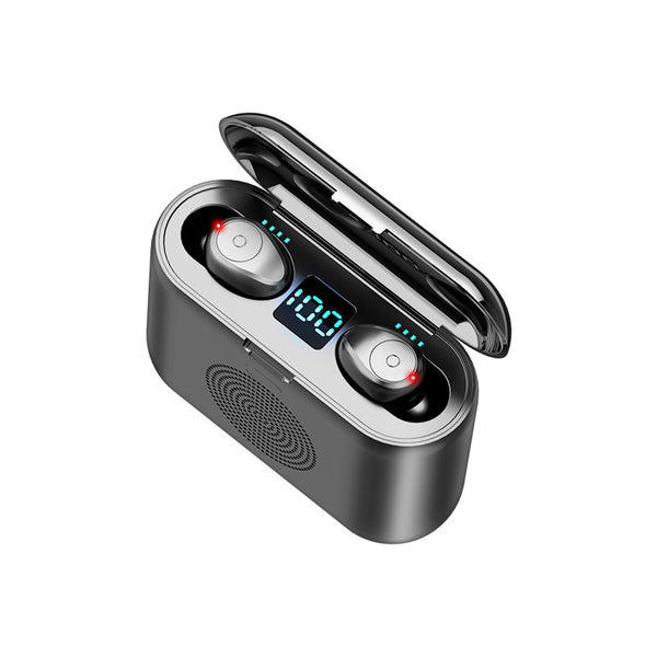 F9 5.0 Wireless Bluetooth Earbuds with 2000mAh Charging Case - Premium Noise Reduction Headphones
