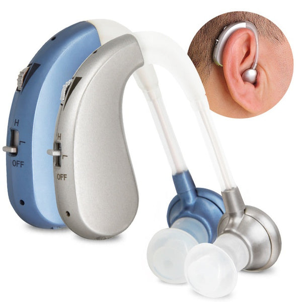 Advanced Rechargeable Hearing Aid - Digital Sound Amplifier for Seniors