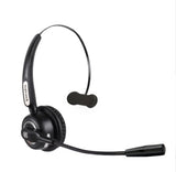 Professional Bluetooth Headset with Noise Canceling Microphone for Truck Drivers & Office Workers