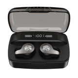 Advanced Wireless Bluetooth Headset with Power Display & 2200mAh Charging Case