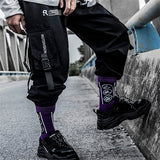 Stylish Cotton Cargo Pants - Loose Fit Youth Overalls with Multiple Pockets