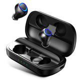 Advanced Wireless Bluetooth Earbuds with Power Bank Charging Case