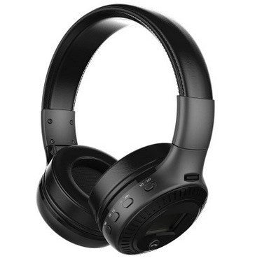Advanced Wireless Bluetooth Headphones with LCD Display & TF Card Support