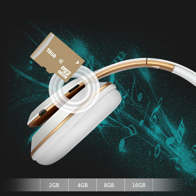 Premium Wireless Bluetooth Headset - Crystal Clear Audio & 10m Range