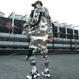 Military Tactical Camouflage Cargo Jacket Set - Army Green XL Combat Outdoor Gear