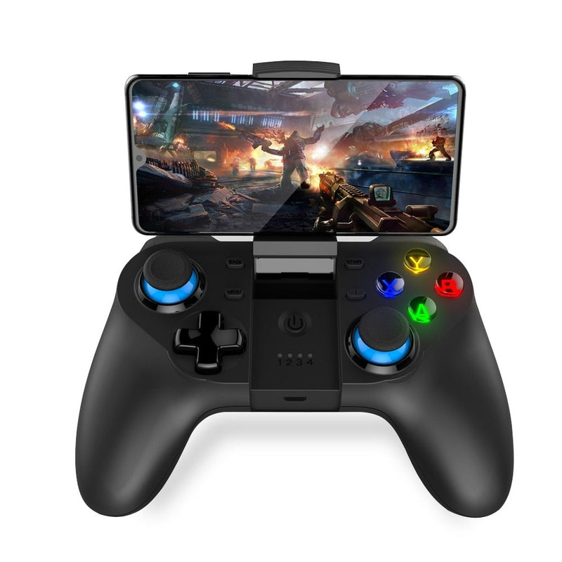 Wireless Bluetooth Gaming Controller for iPhone & Android - Universal Mobile Game Handle