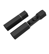 Wireless Bluetooth Earbuds - Premium Metal Rod Design with Charging Case