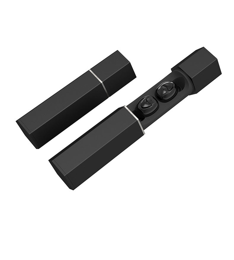Wireless Bluetooth Earbuds - Premium Metal Rod Design with Charging Case
