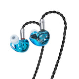 Audiophile In-Ear Headphones - HiFi Dynamic Drivers with Noise Isolation