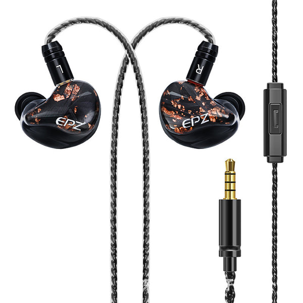 Audiophile In-Ear Headphones - HiFi Dynamic Drivers with Noise Isolation