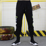 Relaxed Fit Cargo Overalls - Men's Versatile Workwear Pants