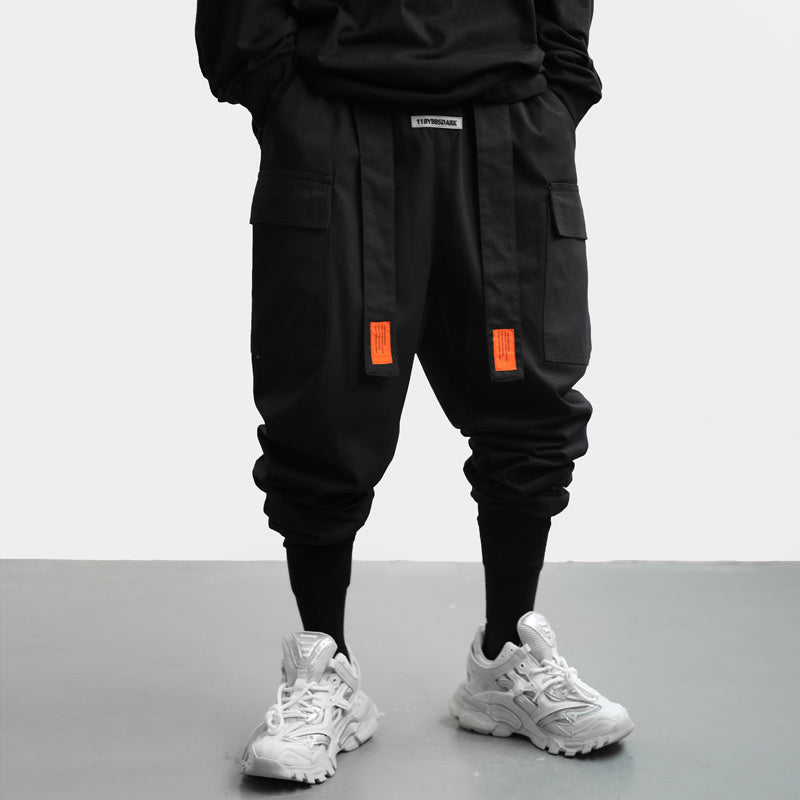 Tactical Multi-Pocket Cargo Overalls - Men's Functional Workwear Pants
