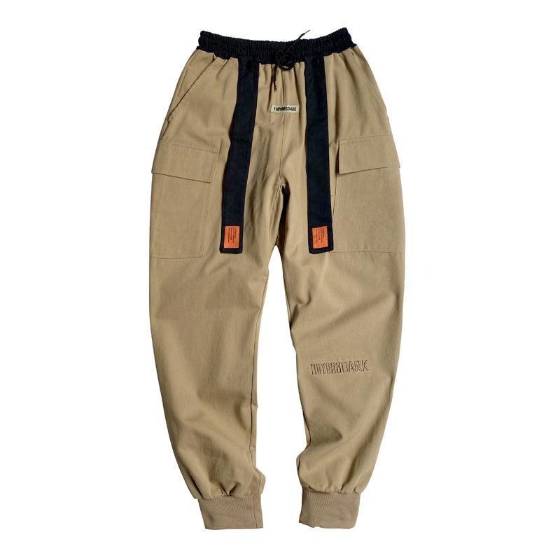 Tactical Multi-Pocket Cargo Overalls - Men's Functional Workwear Pants