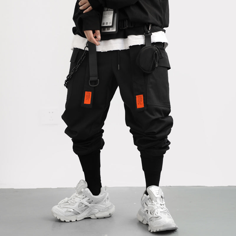 Tactical Multi-Pocket Cargo Overalls - Men's Functional Workwear Pants