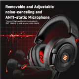 Professional Gaming Headset with Desktop Microphone - E900pro Wired Audio Set