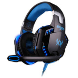 Professional Gaming Headset with Microphone - Heavy Bass Wired Headphones for PC & Mobile