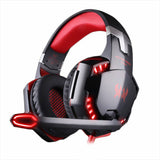 Professional Gaming Headset with Microphone - Heavy Bass Wired Headphones for PC & Mobile