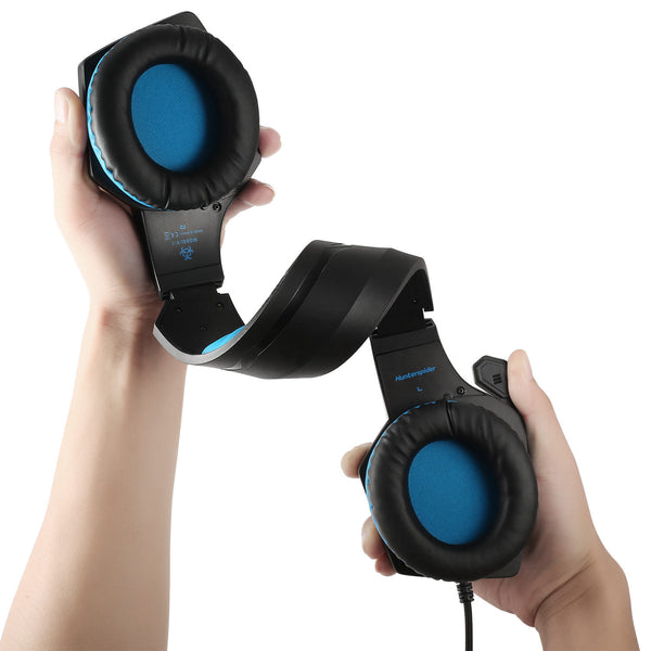 RGB Gaming Headset - Professional Wired Gaming Headphones with Microphone