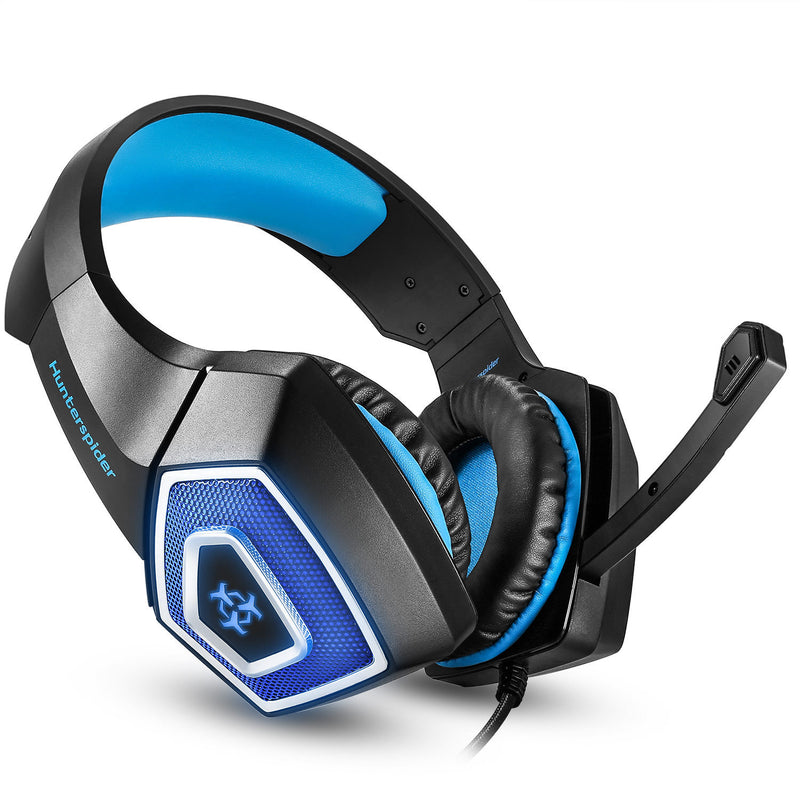 RGB Gaming Headset - Professional Wired Gaming Headphones with Microphone