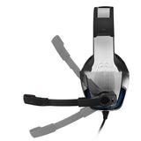 Premium Gaming Headphones with Luminous LED Lights - Heavy Bass Wired Headset with Microphone