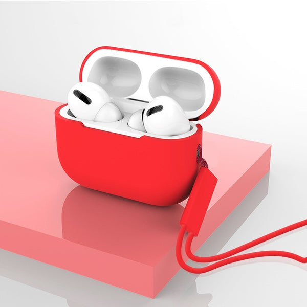 Premium Silicone AirPods Pro 2 Protective Case - Bluetooth Earphone Cover with Lashing Design