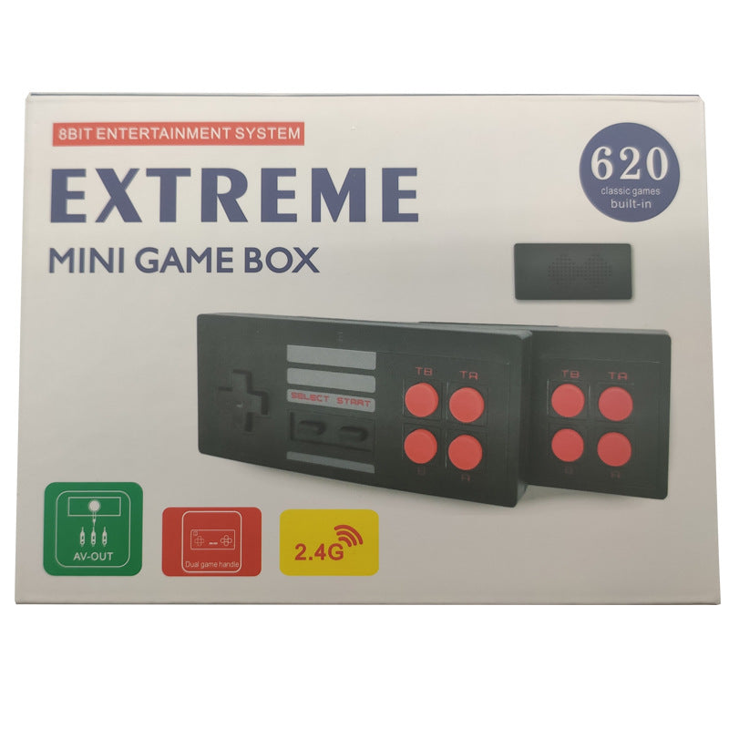 Retro Gaming Paradise - 8-Bit Mini FC620AV Wireless 2.4G Game Console
