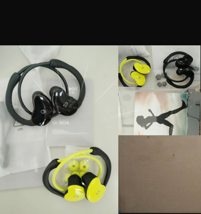 Premium Wireless Bluetooth 5.0 Sports Headset with Built-in 32GB MP3 Player