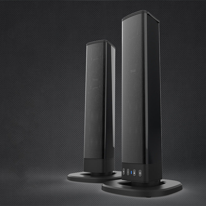 Wireless TV Sound Blaster - 4-Speaker Bluetooth Soundbar with Remote Control