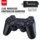 Retro Gaming Paradise - 32GB Wireless HDMI Game Console with Dual Controllers