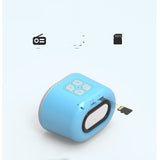 Premium Macaron Bluetooth Speaker - Portable Wireless Music Player with 8H Battery Life