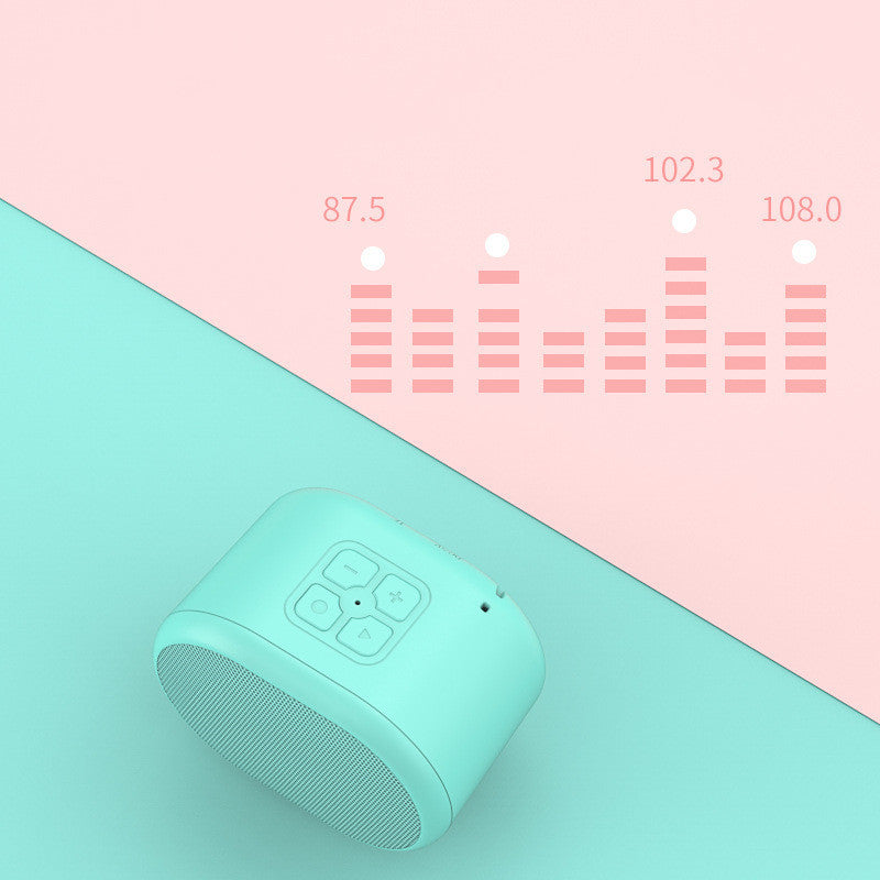 Premium Macaron Bluetooth Speaker - Portable Wireless Music Player with 8H Battery Life