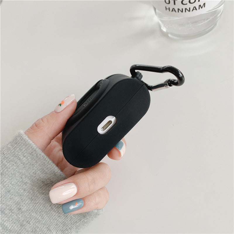 Cute Cartoon MP4 Player Silicone Case with Hook - 3D Protective Cover