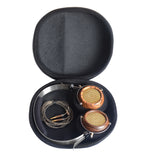 Premium Olive Wood Open-Back HiFi Headphones - Retro Monitor Style with Silver-Plated Cable