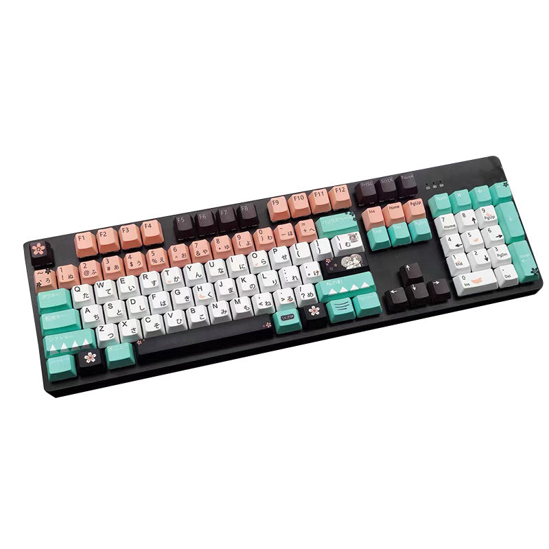 Premium Cherry MX Mechanical Gaming Keycaps - Wireless Animation RGB Backlit