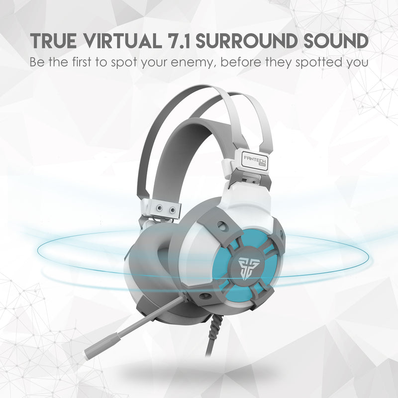 FANTECH HG11 Professional Gaming Headset - RGB LED 7.1 Surround Sound