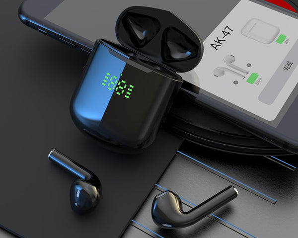 AK47 Wireless Bluetooth Earbuds - Premium 5.0 Stereo Sound TWS Headset