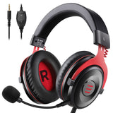 Professional Gaming Headset with Microphone - USB Wired Gaming Headphones
