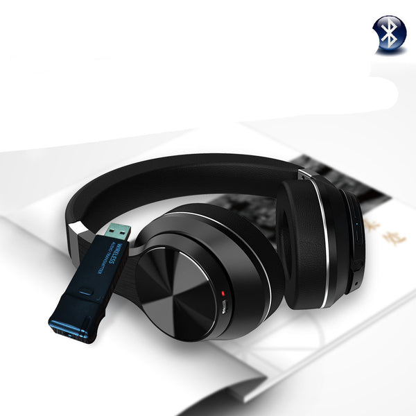Wireless Gaming Bluetooth Headset with USB Transmitter - 10M Range & Voice Control