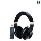 Wireless Gaming Bluetooth Headset with USB Transmitter - 10M Range & Voice Control