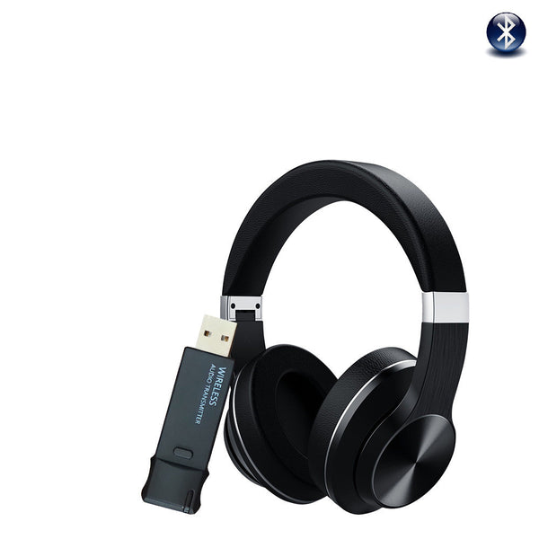 Wireless Gaming Bluetooth Headset with USB Transmitter - 10M Range & Voice Control