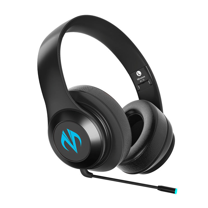 Bluetooth Gaming Headset - Wireless Sports Headphones with Low Latency & LED Lights