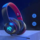 Bluetooth Gaming Headset - Wireless Sports Headphones with Low Latency & LED Lights