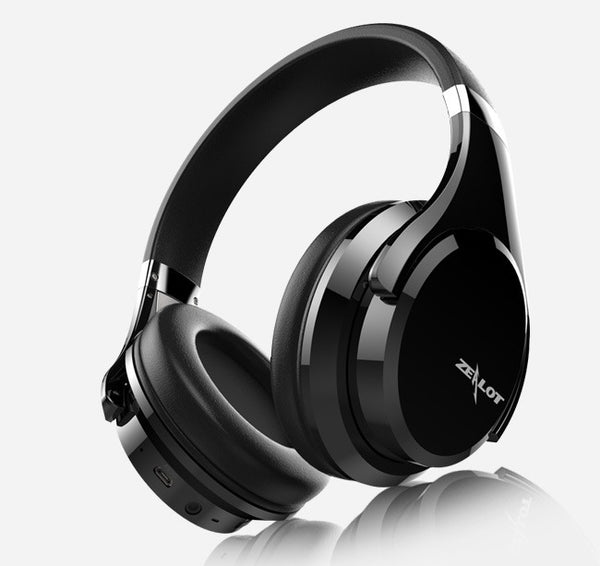 Wireless Bluetooth Headset - Premium Stereo Music & Call Headphones with 10H Battery