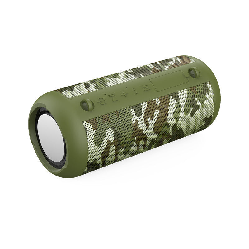 Rugged 20W Wireless Bluetooth Speaker - Waterproof Portable Subwoofer with Power Bank Function