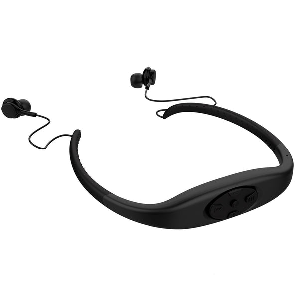 Waterproof Bluetooth Earphones with 8GB MP3 Player - IPX8 Swimming Headphones