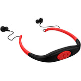 Waterproof Bluetooth Earphones with 8GB MP3 Player - IPX8 Swimming Headphones