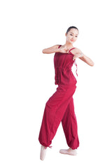 Professional Ballet Fitness Bodysuit - Adult Sling Exercise Suit for Weight Loss & Dance Training
