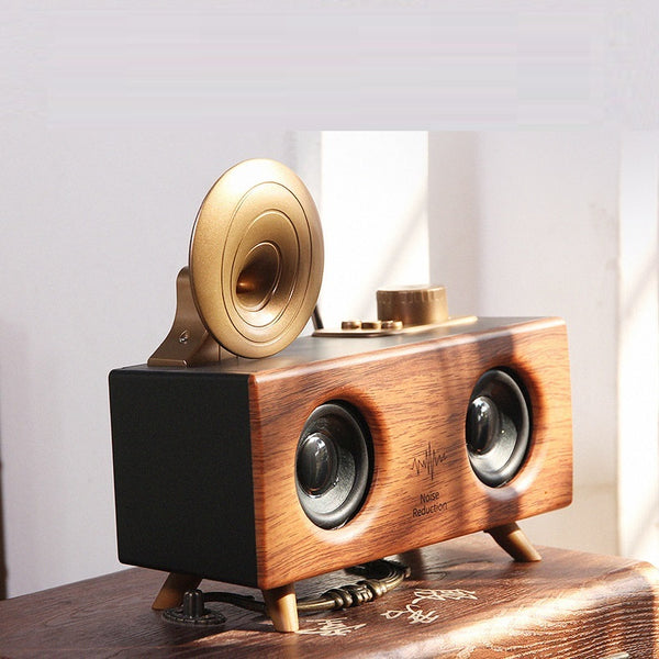 Premium Wireless Bluetooth Speaker - Flower Horn Design with 10W Power Output